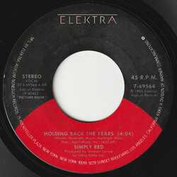 Simply Red Holding Back The Years VINYL 7" USED