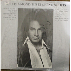 Neil Diamond His 12 Greatest Hits Vinyl LP USED