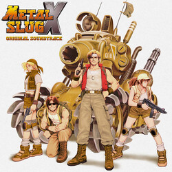 SNK Sound Team Metal Slug X Original Soundtrack Vinyl LP USED