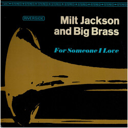 Milt Jackson And Big Brass For Someone I Love Vinyl LP USED