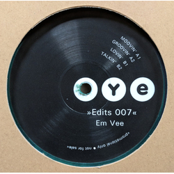 Em Vee OYE Edits 07 Vinyl 12" USED