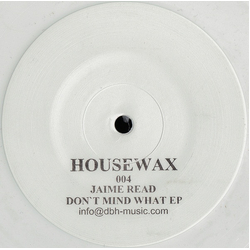 Jaime Read Don't Mind What EP Vinyl 12" USED