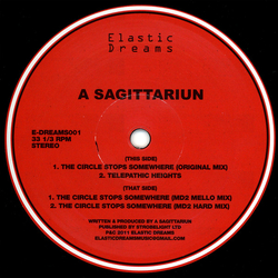 A Sagittariun The Circle Stops Somewhere Vinyl 12" USED