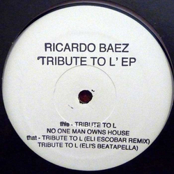 Ricardo Baez Tribute To L EP Vinyl 12" USED
