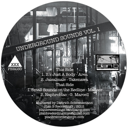 Various Underground Sounds Vol. 1 Vinyl 12" USED