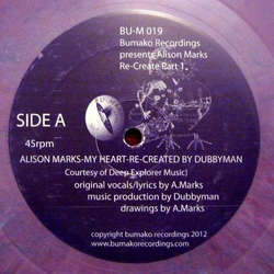 Alison Marks Re-Create Part 1 Vinyl 12" USED