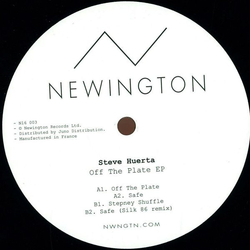 Steve Huerta Off The Plate EP Vinyl 12" USED