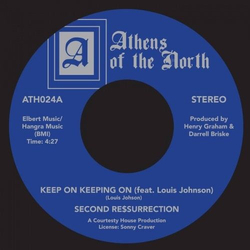 Second Ressurrection / Louis Bernard Johnson Keep On Keeping On Vinyl 7" USED