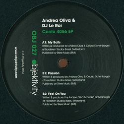 Andrea Oliva / DJ Le Roi Conto 4056 EP Vinyl 12" USED