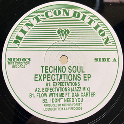 Techno Soul Expectations Vinyl 12" USED
