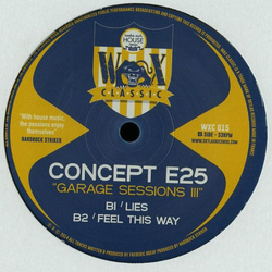 Concept e25 Garage Sessions III Vinyl 12" USED