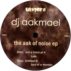 DJ Aakmael The Aak Of Noise Ep Vinyl 12" USED