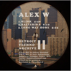 Alex W / Denizo Detroit Techno Archive II Vinyl 12" USED