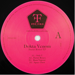 Dokta Venom Burnt Roses EP Vinyl 12" USED