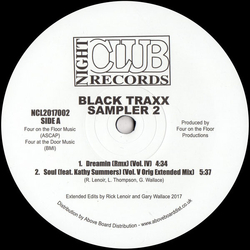 Black Traxx Sampler 2 Vinyl 12" USED