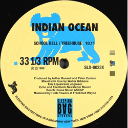 Indian Ocean School Bell / Treehouse Vinyl 12" USED