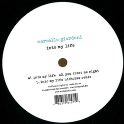 Marcello Giordani Into My Life Vinyl 12" USED