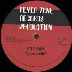 Hott Snow (2) Spectaculir/ Train To Nowhere Vinyl 12" USED