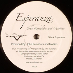 John Kumahara / Martino Esperanza Vinyl 12" USED