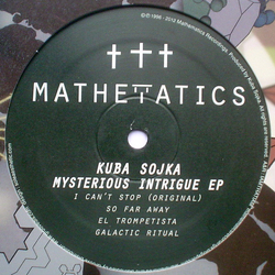 Kuba Sojka Mysterious Intrigue EP Vinyl 12" USED