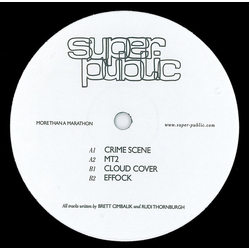 Super Public More Than A Marathon Vinyl 12" USED