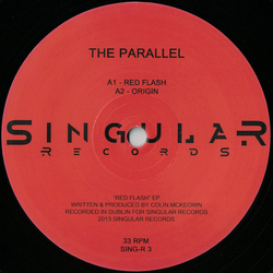 The Parallel Red Flash EP Vinyl 12" USED