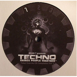 Various Techno Brings People Together Vinyl 12" USED