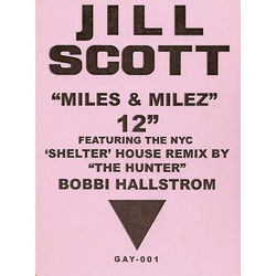 Jill Scott Miles & Milez Vinyl 12" USED