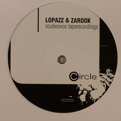 Lopazz / Eddie Zarook Studerevox Taperecordings Vinyl 12" USED