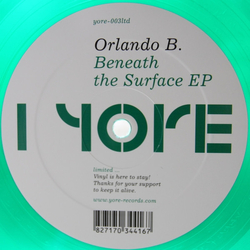 Orlando B Beneath The Surface EP Vinyl 12" USED