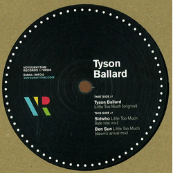 Tyson Ballard Little Too Much Vinyl 12" USED