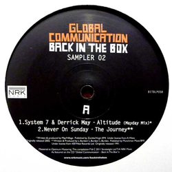 Global Communication Back In The Box (Sampler 02) Vinyl 12" USED
