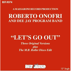 DJ Roberto Onofri / Dee Jay Program Band Let's Go Out Vinyl 12" USED