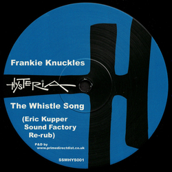 Frankie Knuckles The Whistle Song Vinyl 12" USED