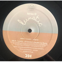 Idriss D Lunatic Vinyl 12" USED