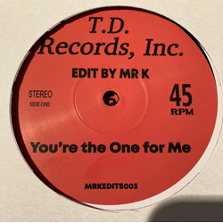 D-Train / Theo Vaness You're The One For Me / Sentimentally It's You Vinyl 12" USED