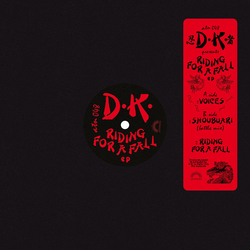 D.K. (10) Riding For A Fall EP Vinyl 12" USED