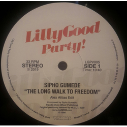 Sipho Gumede / Byron Wallen The Long Road To Freedom (Alex Attias Edit) / Rhythm Of Vision (Alex & Stephane Attias Edit) Vinyl 12" USED