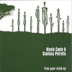 Nicola Conte / Gianluca Petrella Free Your Mind EP Vinyl 12" USED