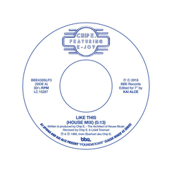 Chip E. / K. Joy Like This Vinyl 7" USED