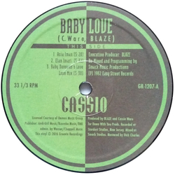 Cassio Ware Baby Love Vinyl 12" USED
