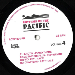 Various Rhythms Of The Pacific Volume 4. Vinyl 12" USED
