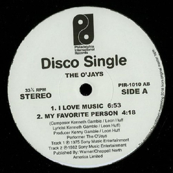The O'Jays I Love Music Vinyl 12" USED