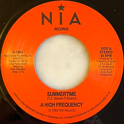 High Frequency Summertime Vinyl 7" USED