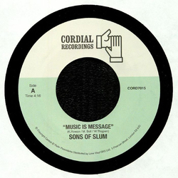 Sons Of Slum Music Is Message Vinyl 7" USED