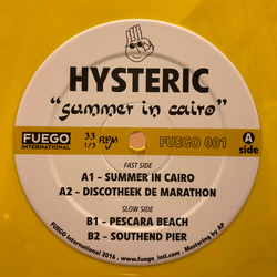 Hysteric Summer In Cairo EP Vinyl 12" USED