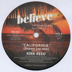 Kirk Reed California Vinyl 7" USED