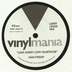 Man Friday Love Honey, Love Heartache (Larry Levan Mix) Vinyl 7" USED