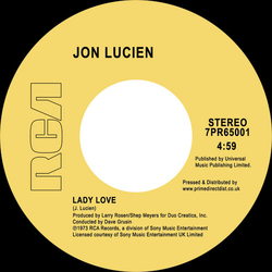 Jon Lucien Lady Love / Love Everlasting Vinyl 7" USED