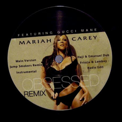 Mariah Carey / Gucci Mane Obsessed (Remix) Vinyl 12" USED